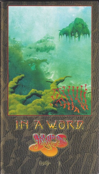 Image of Front Cover of 3215189C: 5xCD - YES, In A Word: Yes (1969 - ) (Rhino Records; 8122-78186-2, Germany 2002, Book Sleeve, Booklet)   VG+/VG+