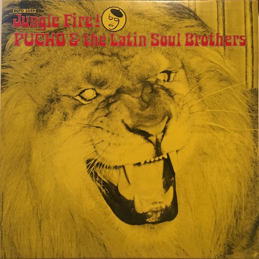 Image of Front Cover of 2333011E: LP - PUCHO AND THE LATIN SOUL BROTHERS, Jungle Fire! (BGP Records; BGPD 1049, France )   NEW/NEW