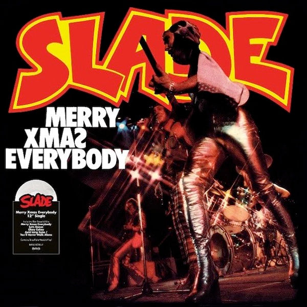 Image of Front Cover of 12" EP - NEW/NEW - SLADE, Merry Xmas Everybody (BMG; BMGCAT780LP, Europe 2022 Reissue, Snowflake Marble Vinyl), , A1 - Merry Xmas EverybodyA2 - Let's DanceB1 - Okey CokeyB2 - Auld Lang Syne / You'll Never Walk Alone - 1036107E
