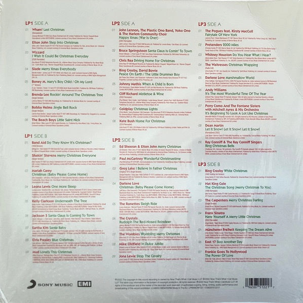 Image of Back Cover of 4753206S: 2xLP - VARIOUS, Now That's What I Call Christmas (Sony Music; LPNNNOW132, UK 2022, Red Vinyl)   NEW/NEW