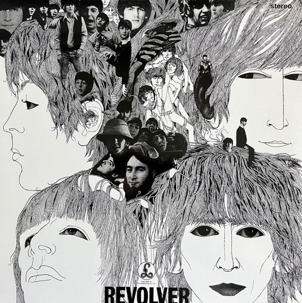 Image of Front Cover of LP - NEW/NEW - THE BEATLES, Revolver (Apple Records ; 4559969, Europe 2022 Reissue, Stereo), , From  Taxman  to  Tomorrow Never Knows,  The Beatles  Revolver has been newly mixed by producer Giles Martin and Sam Okell, and sourced directly from the original four-track master tapes with audio brought forth in stunning clarity with the help of cutting-edge technology developed by the award-winning sound team at Peter Jackson s WingNut Films Productions Ltd. - 1416064C