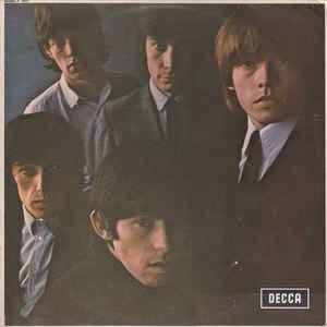 Image of Front Cover of 4945082S: LP - THE ROLLING STONES, No 2 (Decca Red Unboxed ; LK 4661, UK 1965, Non Flipback Blind Man Sleeve, Mono, Rights Companies On Right of Label) Tape around edges of sleeve, a few scuffs, WOS. Very light marks on disc, closer to VG.  G+/G+