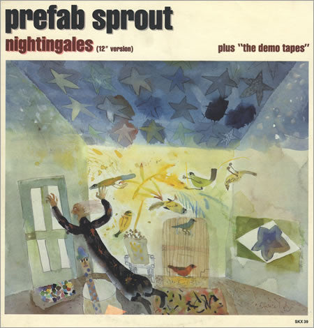 Image of Front Cover of 12" - VG+/VG+ - PREFAB SPROUT, Nightingales (Kitchenware Records; SKX 39, UK 1988, Picture Sleeve), ,  - 3726337E