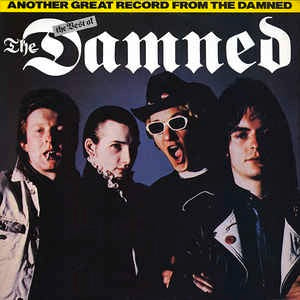 Image of Front Cover of 4725293E: LP - THE DAMNED, Another Great Record From The Damned: The Best Of The Damned (Ace ; DAM1, UK 1981, Inner) Name written on sleeve, 1" tear to opening and edge wear.    G+/G+