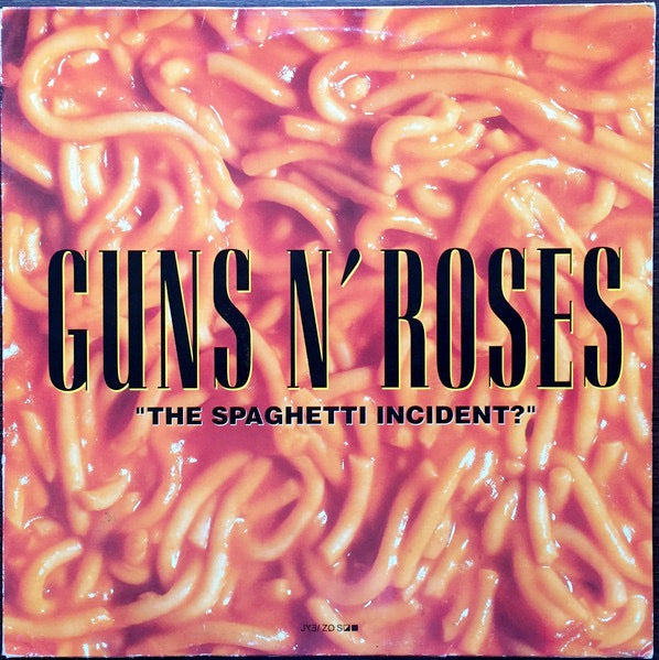 Image of Front Cover of 4814552C: LP - GUNS N'ROSES, The Spaghetti Incident? (Geffen; GEF24617, Europe 1993, Inner) Very clean vinyl, sleeve has minimal wear and is closer to VG+.  Inner included.  VG/VG+