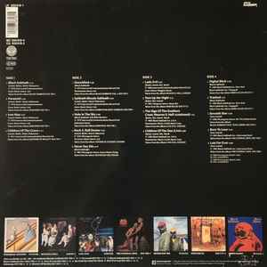 Image of Back Cover of 2xLP - G+/VG - BLACK SABBATH, Blackest Sabbath (Vertigo; 8388181, Germany 1989, Embossed Gatefold, 2 Inners), Light hairlines and scuffs on the records. Sleeve has some water damage inside gatefold (flaps were stuck together). ,  - 3226013E