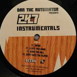 Image of Label Cover of 5115251C: 2xLP - DAN THE AUTOMATOR, 2K7 Instrumentals (Decon; DCN 45 DLP, US 2006)   VG/VG
