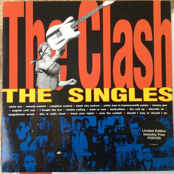 Image of Front Cover of LP - VG/VG - THE CLASH, The Singles (CBS; 4689461, UK 1991), ,  - 2826246E