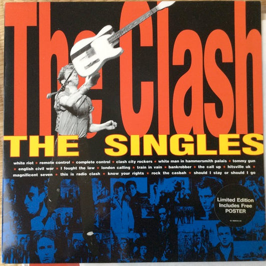 Image of Front Cover of LP - VG/VG - THE CLASH, The Singles (CBS; 4689461, UK 1991), ,  - 2826246E