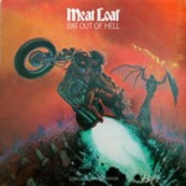 Image of Front Cover of LP - VG/VG+ - MEAT LOAF, Bat Out Of Hell (Epic Blue And Yellow; EPC 82419, UK 1977 Reissue, Insert, Cleveland Logo Bottom Left Rear Of Sleeve), ,  - 2526118E