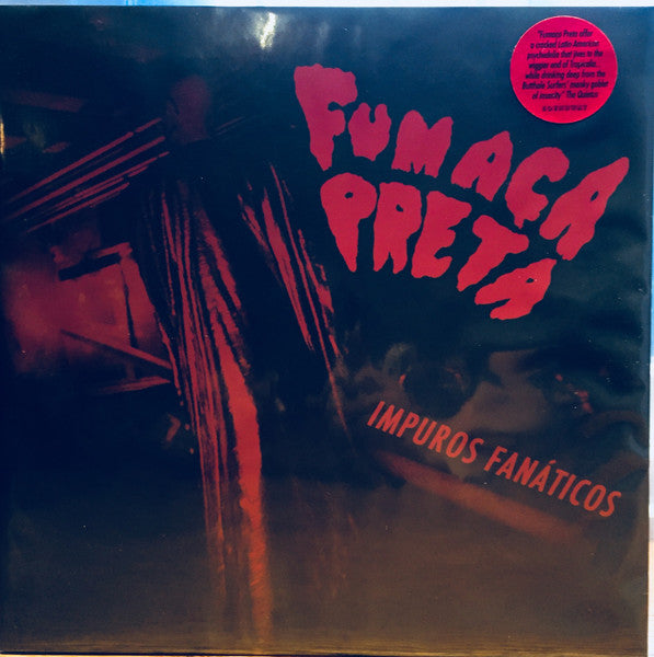 Image of Front Cover of 2924091E: LP - FUMA A PRETA, Impuros Fan ticos (Soundway; SNDWLP080, Europe 2016, Inner)   VG+/VG+