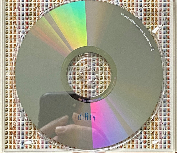 Image of Label Cover of 2xCD - VG+/VG+ - SONIC YOUTH, Dirty (Geffen Records; 069 493 410-2, US 2003 Reissue, Slipcase, Four Panel Foldout Sleeve, Booklet, Remastered), Discoloured Slipcase,  - 3316007C