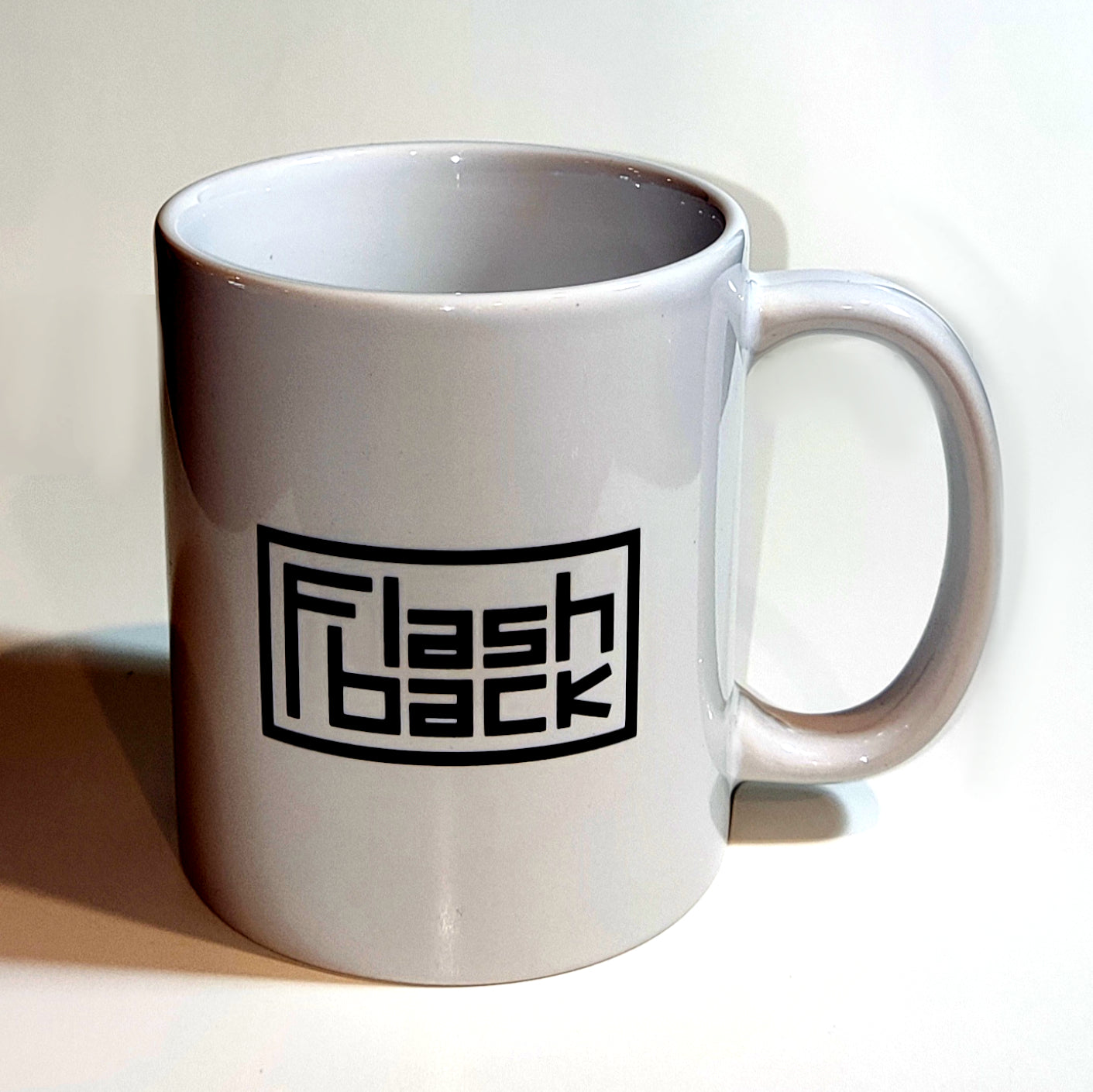 Image of Front Cover of Accessories - NEW/NEW - FLASHBACK RECORDS, Flashback Mug (, UK 2022, White with Black Logo), ,  - 4843999S