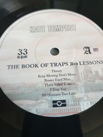 Image of Label Cover of 4624016E: LP - KATE TEMPEST, The Book Of Traps And Lessons (American Recordings; 00602577583889, UK & Europe 2019)   VG+/EX