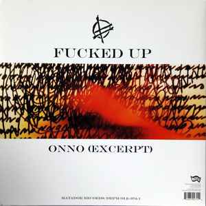 Image of Back Cover of 12" - VG/VG+ - FUCKED UP, Year Of The Tiger (Matador; OLE-974-1, USA, Canada & UK 2012, Insert), Top edge seam split,  - 3746390S
