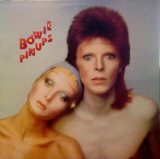 Image of Front Cover of 4825174E: LP - DAVID BOWIE, Pinups (RCA Victor Orange No Stereo Text; RS 1003, UK 1973, Insert) One long mark on side 2, hairlines only otherwise.    VG/VG