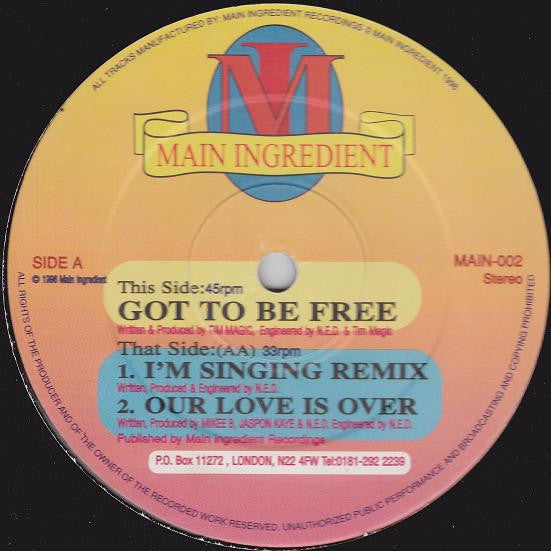 Image of Front Cover of 12" - G+/G+ - VARIOUS, Spicing Up The Underground (Main Ingredient Recordings; MAIN 002, UK 1996, Picture Sleeve), Sleeve is very battered and creased.,  - 4016086C