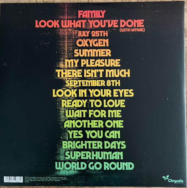 Image of Back Cover of 2xLP - VG+/VG+ - EMELI SAND , Lets Say For Instance (Chrysalis; BRVE52,  2022, Gatefold, 2 Inners), Light hairlines. Corner bump.  ,  - 1646065S