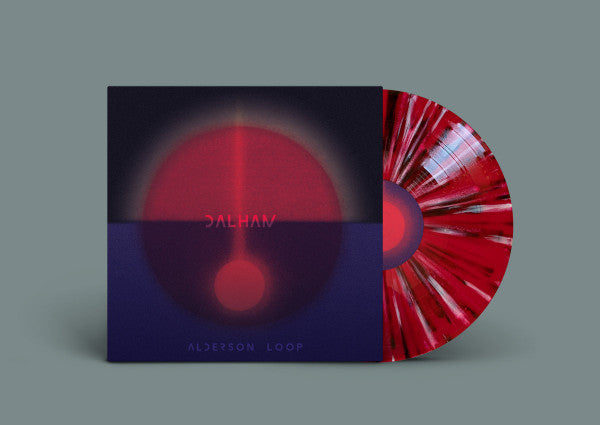 Image of Label Cover of 2814140C: LP - DALHAM, Alderson Loop (Castles in Space; CiS050, UK 2020, Gatefold, Red & Black Splatter Vinyl) Light creasing to spine. Light marks to disc.  VG/VG+