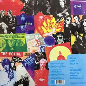 Image of Back Cover of 1133104E: LP - THE POLICE, Outlandos D'Amour (A&M Records; 00602448291738, UK & Ireland 2022 Reissue, Blue Vinyl)   NEW/NEW