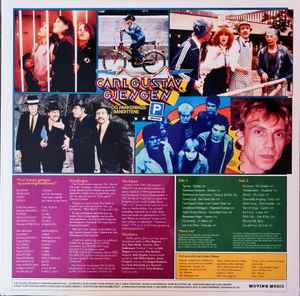 Image of Back Cover of LP - EX/EX - PETE KNUTSEN MED JAHN TEIGEN OG ALLE TIDERS DUSTER, Carl Gustav, Gjengen og Parkeringsbandittene (Moving Music; MM03, Norway 2018, Ltd to 500), Opened Instore, Still In Stickered Shrinkwrap,  - 3646005S