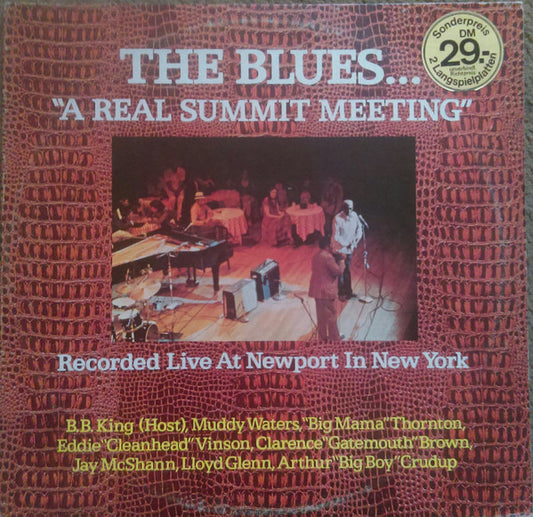 Image of Front Cover of 2xLP - VG/VG - B.B. KING, MUDDY WATERS, Blues - A Real Summit Meeting (Atlantic; ATL90003, Germany 1973, Gatefold), ,  - 2726130E