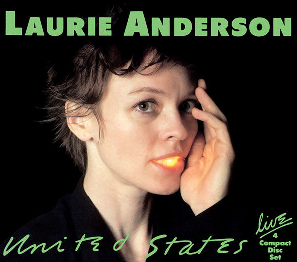 Image of Front Cover of 4xCD - VG/VG+ - LAURIE ANDERSON, United States Live (Warner Bros. Records ; 9 25192-2, US 1991, Box Set), ,  - 4136061E