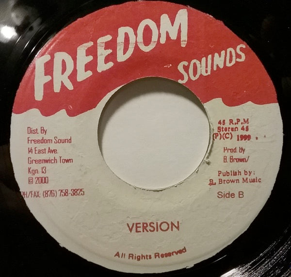 Image of Back Cover of 3224225E: 7" - PRINCE ALLA, Children Of God (Freedom Sounds; , Jamaica 1999 Reissue) Foggy press, plays fine. Clean labels.  /VG