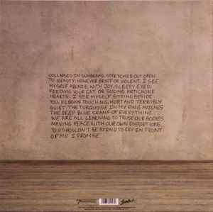 Image of Back Cover of LP - EX/EX - ARLO PARKS, Collapsed In Sunbeams (Transgressive Records  ; TRANS509X, Europe 2021, Textured Sleeve, Inner, Poster, 180 Gram Deep Red Vinyl), ,  - 3746144S