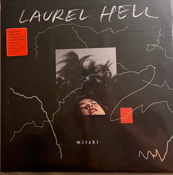 Image of Front Cover of LP - VG+/VG+ - MITSKI, Laurel Hell (Dead Oceans; DOC250, UK 2022, Gatefold, Cloudy Clear & Black "Triple Button  Vinyl + Demos CD), Slight scuff on front of sleeve. ,  - 3526287E