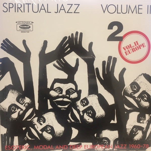 Image of Front Cover of 0245194S: 2xLP - VARIOUS, Spiritual Jazz Volume II - Europe (Esoteric, Modal And Deep European Jazz 1960-78) (Jazzman; JMANLP 046, Europe 2018, Gatefold) A couple of spindle marks but nothing audible.   VG+/VG+