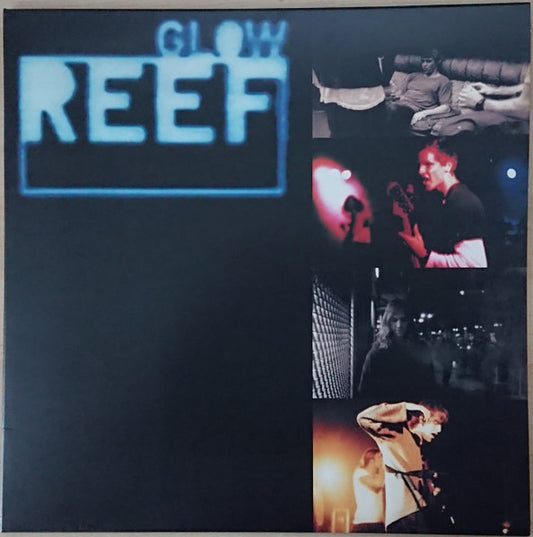 Image of Front Cover of 0133015E: LP - REEF, Glow (Hassle Hindsight; HOFFSIDE009, UK 2022, Insert, Limited Edition of 1,500, Transparent Blue Vinyl)   NEW/NEW