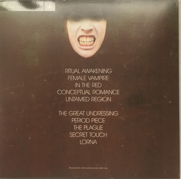 Image of Back Cover of 0614091C: LP - JENNY HVAL, Blood Bitch (Sacred Bones Records; SBR-161, US 2022 Reissue, Inner, Clear Smoke Vinyl, Download)   NEW/NEW