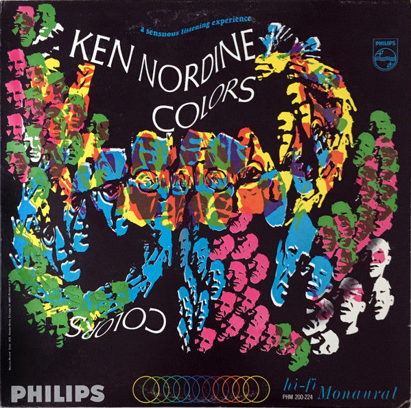 Image of Front Cover of LP - VG/VG+ - KEN NORDINE, Colors (Philips; PHM 200-224, US 1967, Mono), Split Seam, Split Company Inner,  - 2426227E