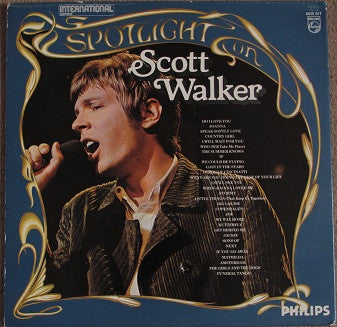 Image of Back Cover of 2xLP - VG/VG+ - SCOTT WALKER, Spotlight On Scott Walker (Philips; 6625 017, UK 1976, Gatefold), Edge Wear,  - 4016063C