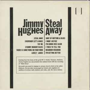 Image of Back Cover of 0113134C: LP - JIMMY HUGHES, Steal Away (Kent Soul; HIQLP-021, UK 2022 Reissue, Inner, Blue Vinyl)   NEW/NEW