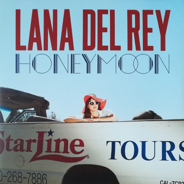 Image of Front Cover of 2xLP - VG/VG - LANA DEL REY, Honeymoon (Polydor; 4750768, Europe 2015, Gatefold, 2 Inners & Booket), Sleeve a little grubby and spine creased.,  - 2526438E