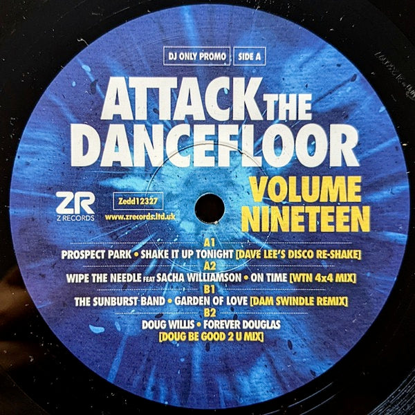 Image of Front Cover of 12" - /VG+ - VARIOUS, Attack The Dancefloor Volume Nineteen (Z Records; Zedd12327, UK 2022), ,  - 3546081S