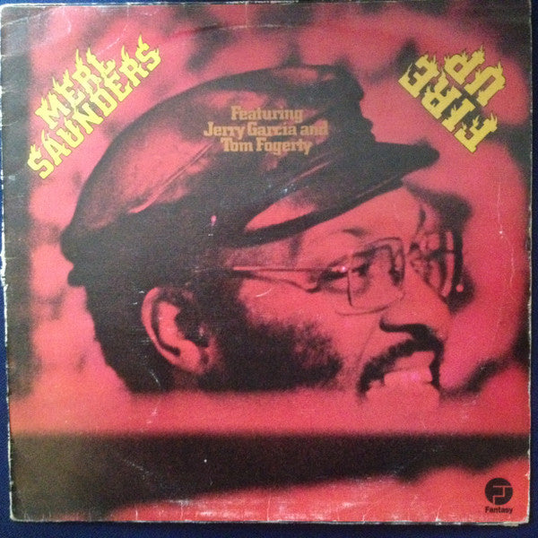 Image of Front Cover of LP - VG/VG - MERL SAUNDERS, Fire Up (Fantasy; FT 514, UK 1973), Hairlines, Edge and Ring Wear,  - 3046008S