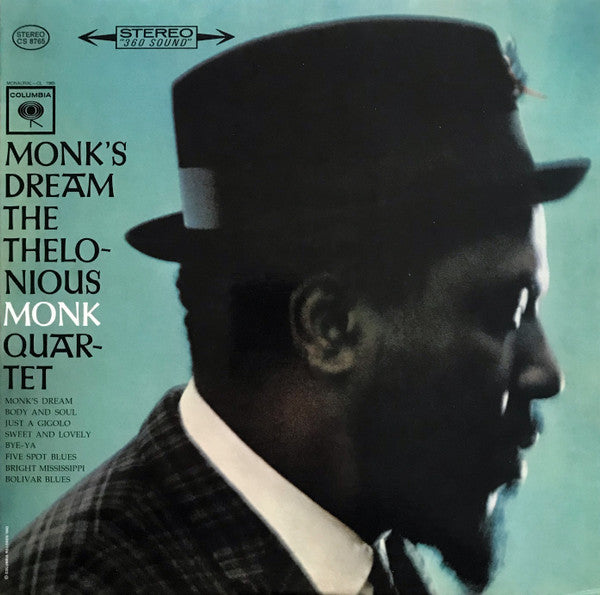 Image of Front Cover of LP - VG+/VG - THE THELONIOUS MONK QUARTET, Monk's Dream (Impex Records; IMP6014, US 2012 Reissue), Light marks on B1, Sleeve close to NM.,  - 1846164S