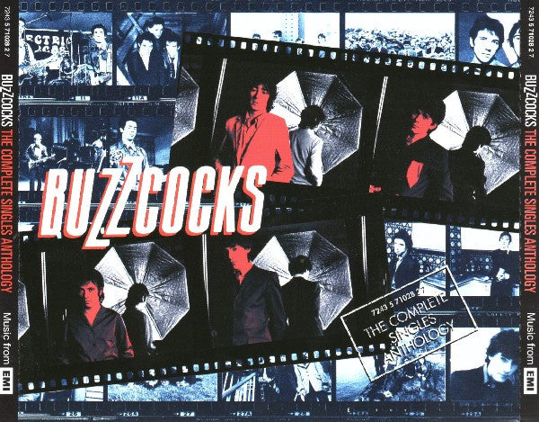 Image of Front Cover of 3xCD - VG+/VG+ - BUZZCOCKS, The Complete Singles Anthology (EMI ; 7243 5 71028 2 7, UK 2004, Fatbox Jewel Case, Booklet, MEDIAMOTION Runouts), ,  - 3616395C