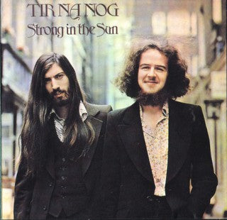 Image of Front Cover of LP - VG/G+ - TIR NA NOG, Strong In the Sun (Chrysalis Green; CHR1047, UK 1973), Side A Strong VG, Side B Has some light hairlines and surface scuffs, Glossy disc, Ring wear and edge wear,  - 2316336C