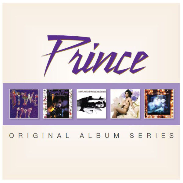 Image of Front Cover of 0255112S: 5xCD - PRINCE, Original Album Series (Warner Bros. Records; 8122797392, Europe 2012, Box Set) Still In Shrinkwrap  EX/M