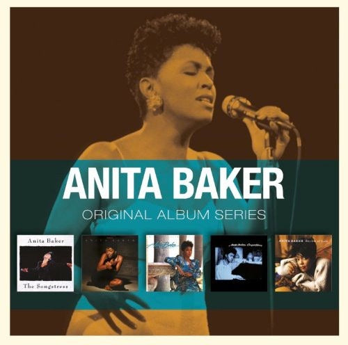 Image of Front Cover of 5xCD - VG/VG - ANITA BAKER, Original Album Series (Atlantic; 8122797696, Europe 2021, Slipcase, Inners), Sticker Damage To Sleeve,  - 4316669C