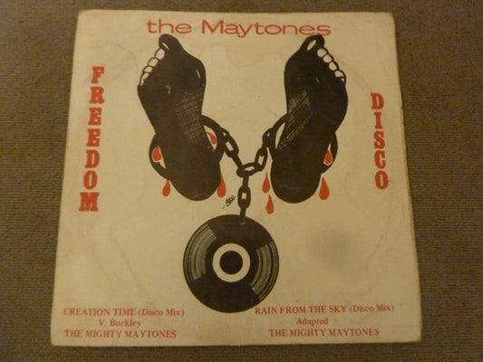 Image of Front Cover of 12" - VG/VG+ - THE MIGHTY MAYTONES / PRINCE FAR I, Creation Time / Rain From The Sky (Hit; GG 014, UK 1977, Company Sleeve), A couple of light marks only. Storage wear on sleeve.,  - 2516349C