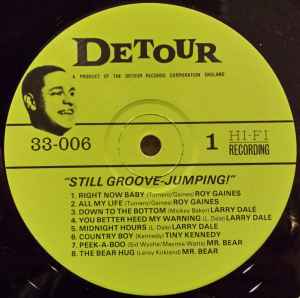 Image of Label Cover of 0526041E: LP - VARIOUS, Still Groove Jumping! (Detour; 33-006, UK 1987)   EX/EX