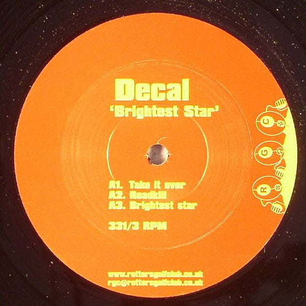 Image of Front Cover of 2044195S: 2x12" - DECAL, Brightest Star (Rotters Golf Club; RGCLP010, UK 2003, Stickered Plain Sleeve)   /VG+