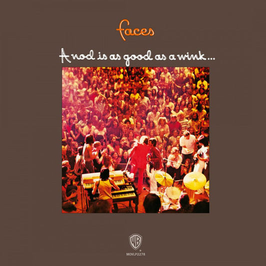 Image of Front Cover of 0613141C: LP - FACES, A Nod Is As Good As A Wink... To A Blind Horse (Music On Vinyl; MOVLP2278, Europe 2018, Poster)   NEW/NEW