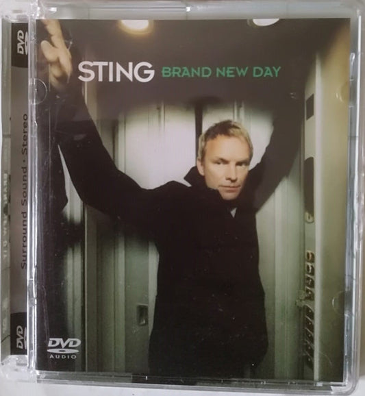 Image of Front Cover of DVD - EX/M - STING, Brand New Day (A&M Records; B0001047-19, US 2003 Reissue, DVD-Audio, Multichannel), Still SEALED In Stickered Shrinkwrap,  - 2116702C