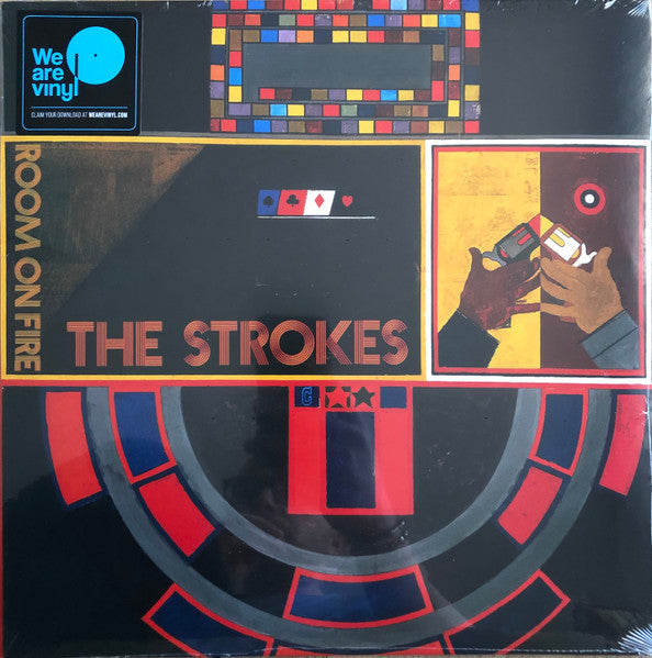 Image of Front Cover of 5114069C: LP - THE STROKES, Room On Fire (RCA; 194398688114, Europe 2021 Reissue, Inner)   NEW/NEW